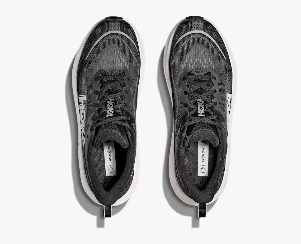 HOKA Skyflow Black White