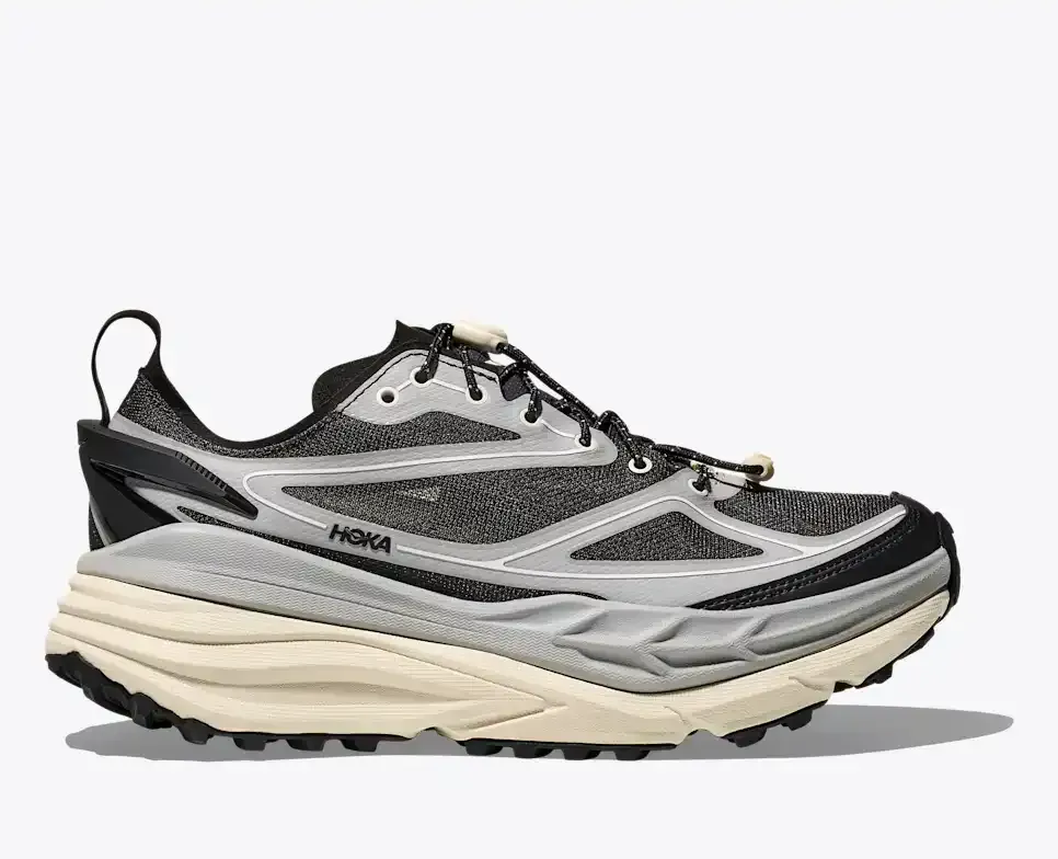 HOKA Stinson One7 Stellar Grey Eggshell