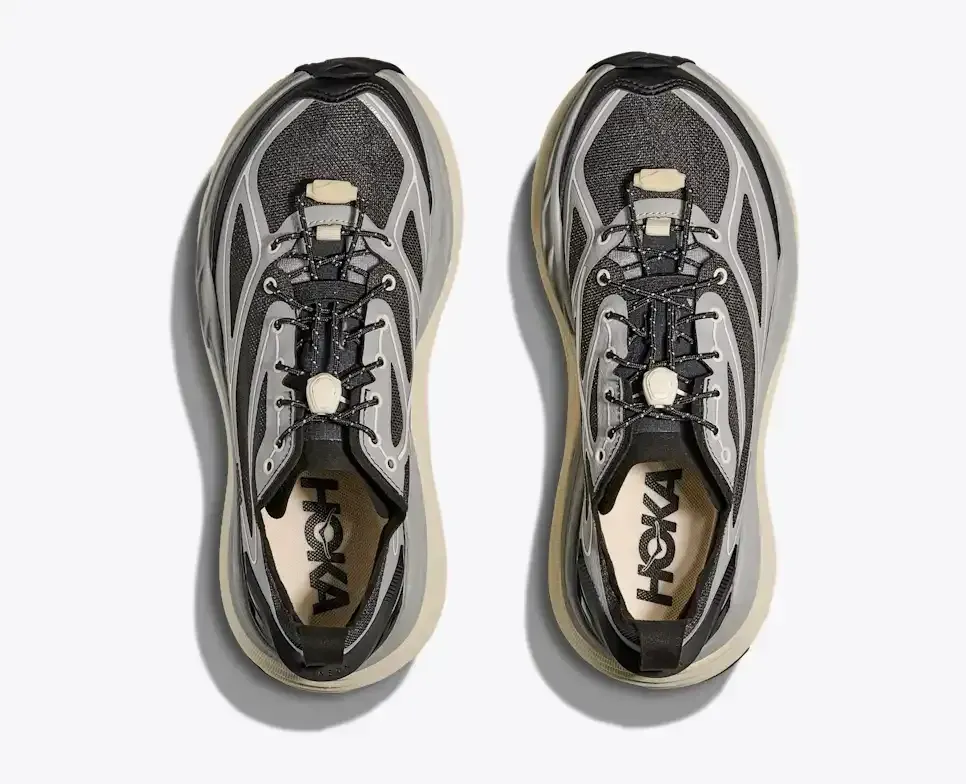HOKA Stinson One7 Stellar Grey Eggshell