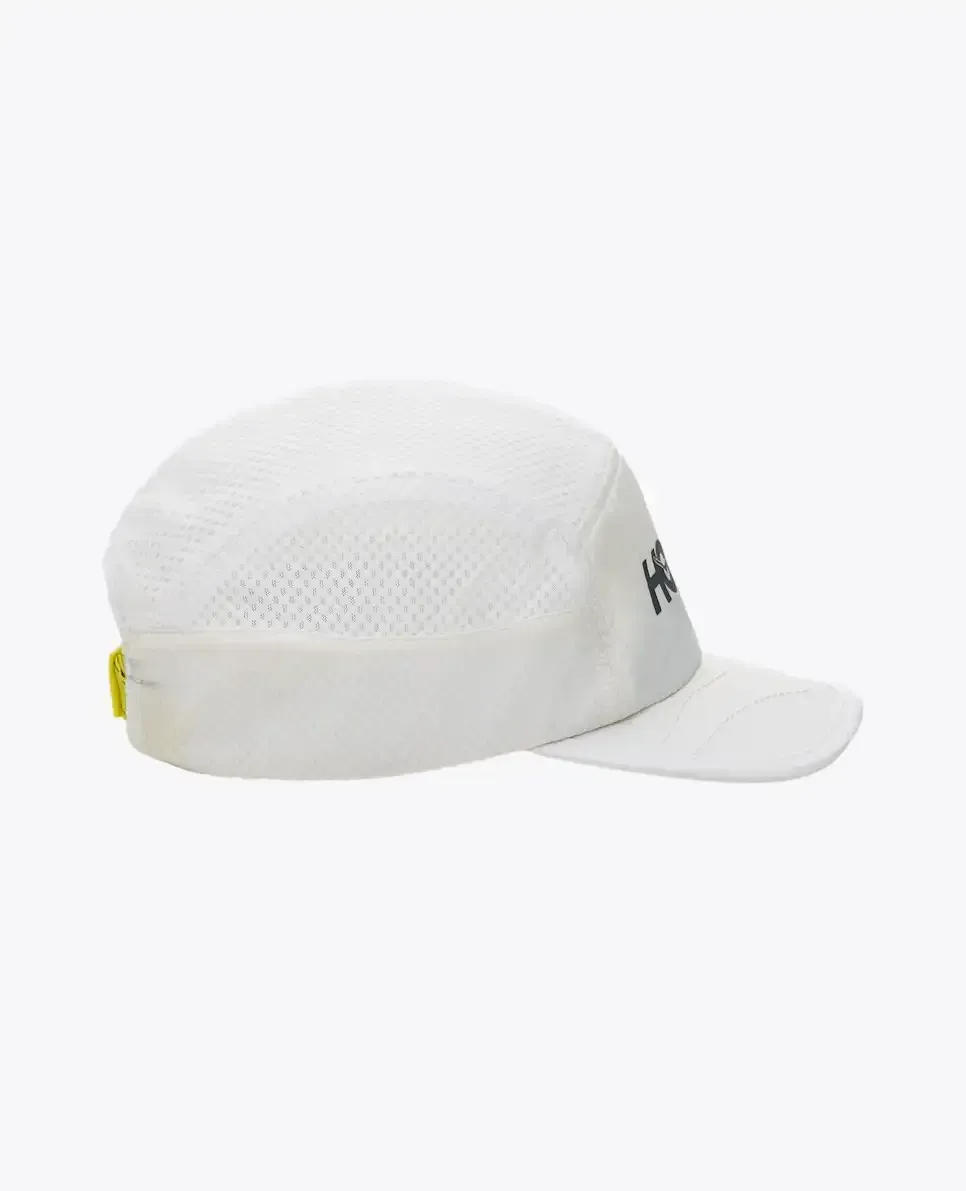 HOKA Trail Run Hat White