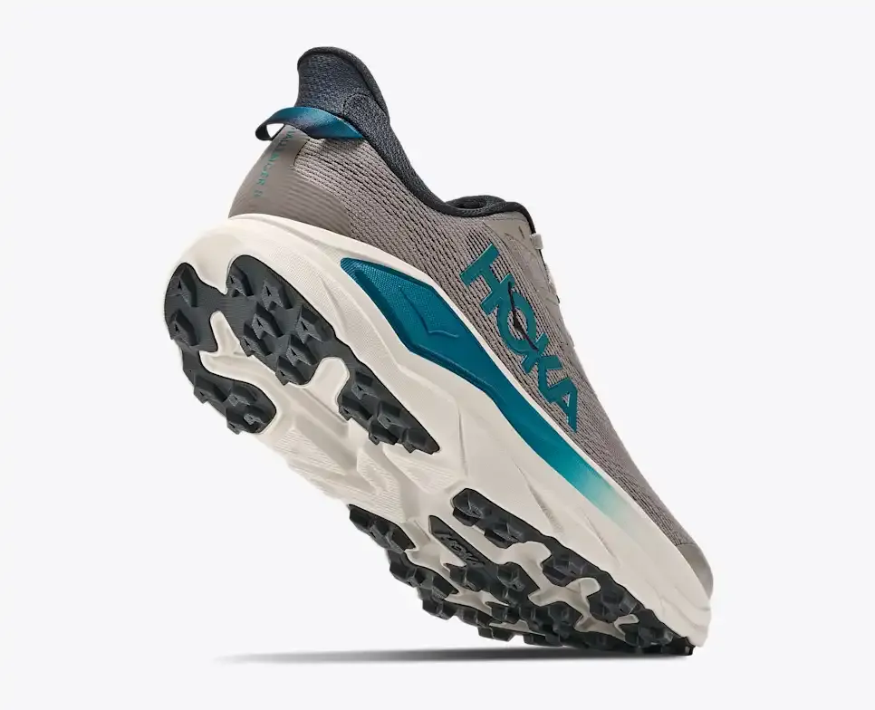 HOKA Challenger 8 Pebble Grey River Rock Grey